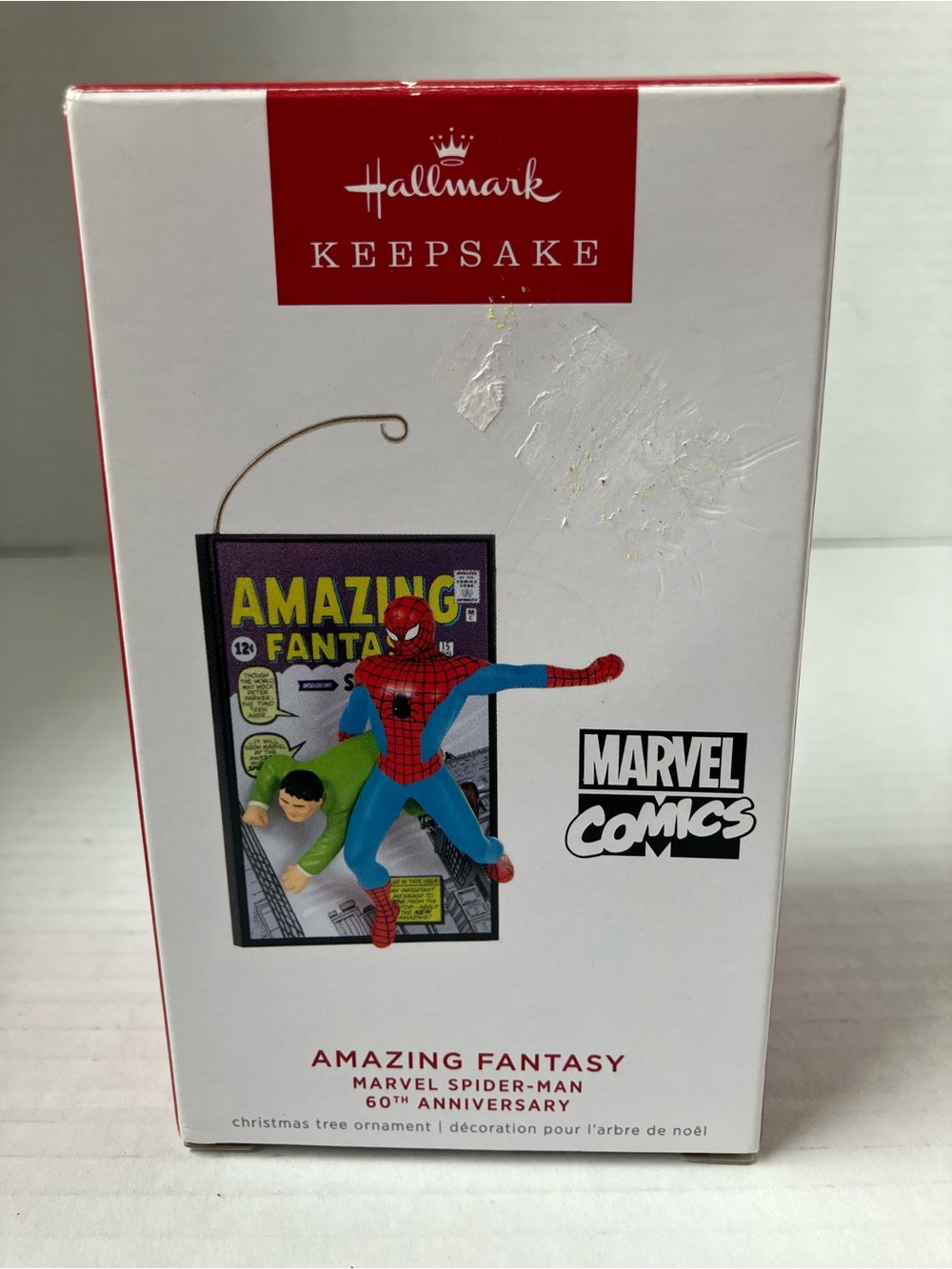 Hallmark Keepsake Marvel Spider-Man Ornament 2022 New - Red, Blue & Green